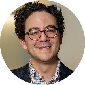 Austin Crumpton, associate director climate & health resilience for Blue Cross Blue Shield of MA, with a quote about good environmental stewardship Austin Crumpton, associate director climate & health resilience for Blue Cross Blue Shield of MA, with a quote about good environmental stewardship