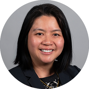 Yvonne Tang, corporate citizenship senior director for Blue Cross Blue Shield of MA, with a quote about partnering with nonprofit and civic leaders Yvonne Tang, corporate citizenship senior director for Blue Cross Blue Shield of MA, with a quote about partnering with nonprofit and civic leaders