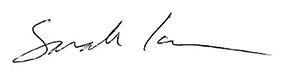 Sarah signature